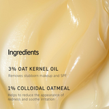 Oat Cleansing Balm 150ml – Gentle Makeup Remover for All Skin Types, Vegan & Nourishing