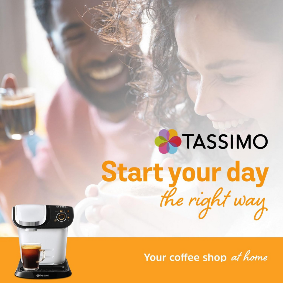 Americano Coffee Pods x80 | Compatible with Tassimo Machines | Medium Roast, 5 Packs