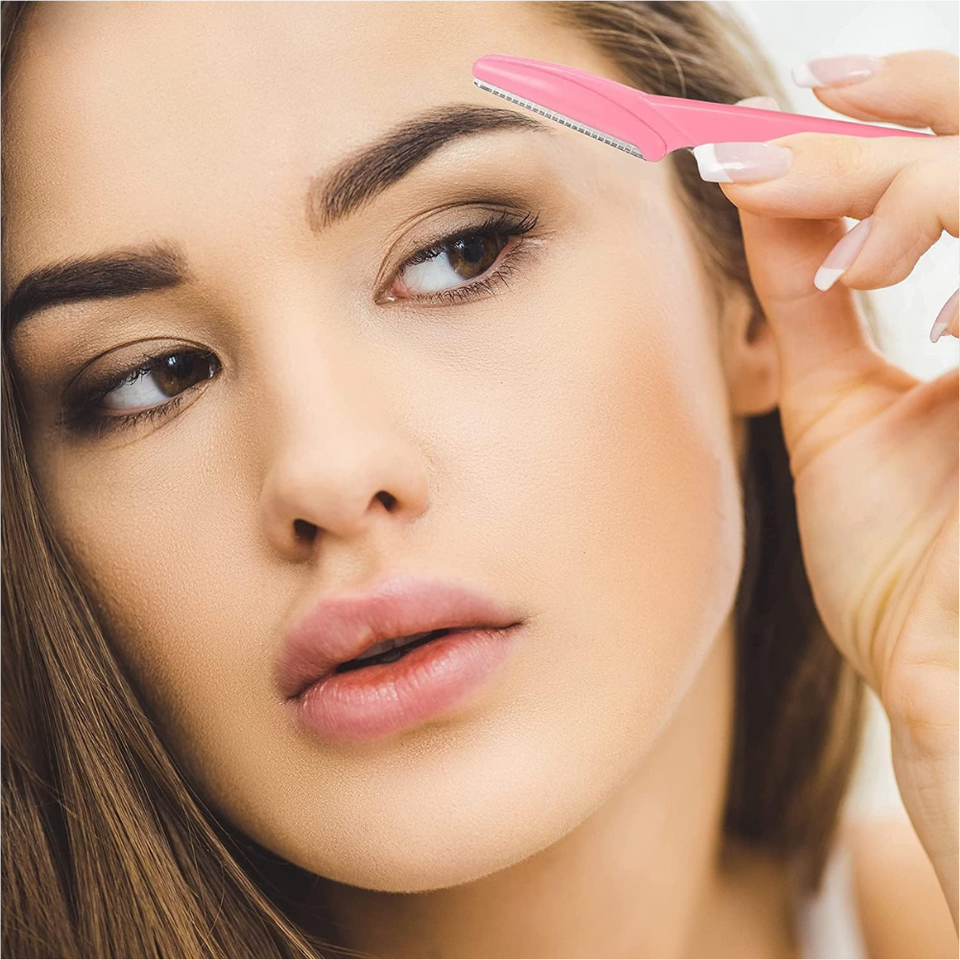 Eyebrow Razors & Facial Hair Remover for Women & Men, Dermaplaning Tool – 24PCS