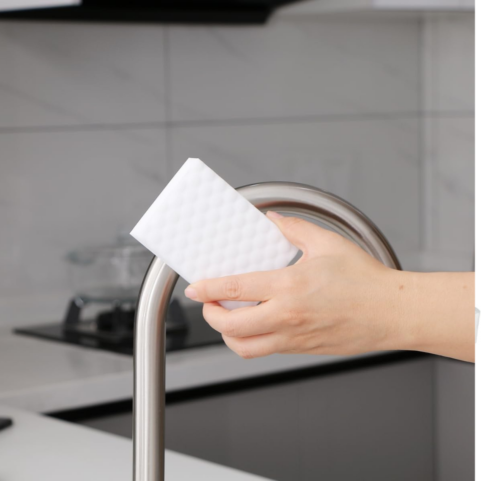 Magic Cleaning Sponges Eraser 10 Pcs – Extra Durable Melamine Foam for Kitchen & Bath