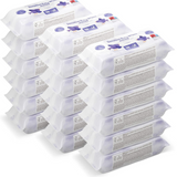 Sensitive Baby Wipes – 1008 Count, Unscented, Hypoallergenic, 18 Flip-Top Packs