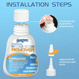 Mould Remover Gel, 8 fl oz | Deep Cleaning for Tiles, Seals, Grout, Bathroom & Kitchen