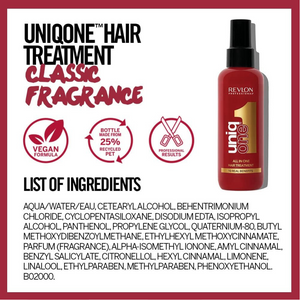 Leave-In Hair Treatment for Damaged Hair – Moisturising, Frizz Control, 10 Benefits, 150ml