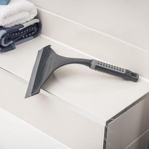 Shower and Window Squeegee with ComfiGrip Handle – 24cm Blade, Metallic Graphite Finish