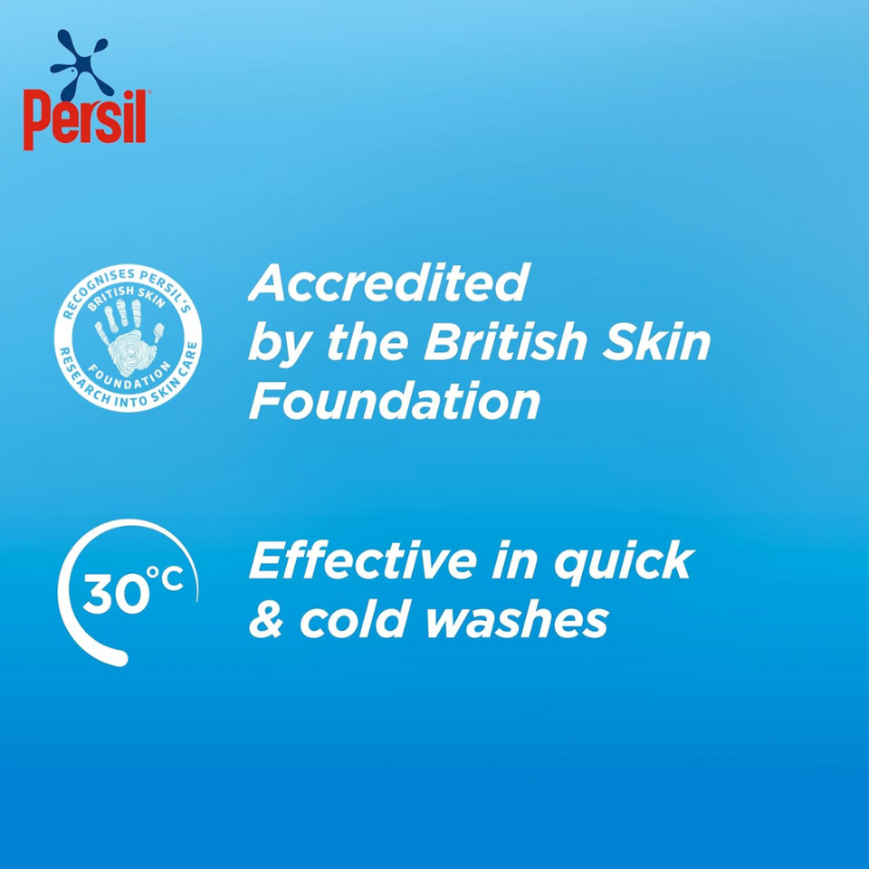 Non Bio 3-in-1 Washing Capsules for Sensitive Skin, 48 Ct – Fast Dissolve, Cold Wash Safe