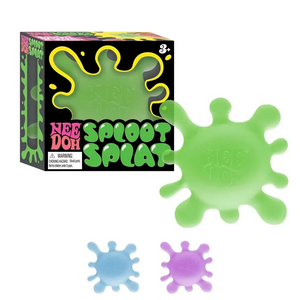 Sploot Splat Stretchy Fidget Toy – Squishy Blob-Like Sensory Ball for Kids (1 Random Color)