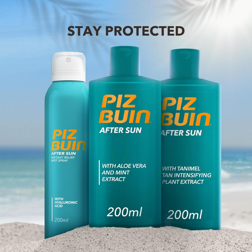 After Sun Tan Intensifying Moisturising Lotion with Vitamin E, 200ml for All Skin Types