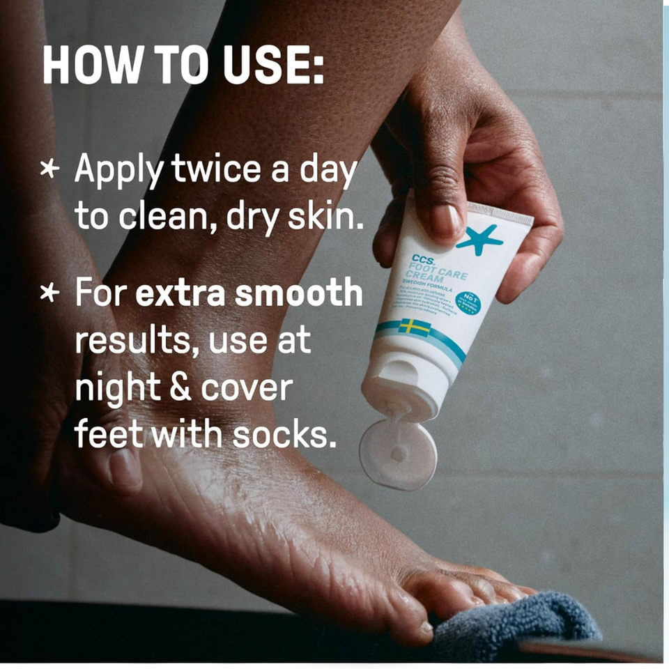 Foot Care Cream for Dry & Callused Feet, 10% Urea & Eucalyptus, Diabetic Friendly – 175ml