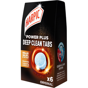 Toilet Cleaning Tablets 6 Pack – Deep Cleaner, Limescale Remover, Original Scent