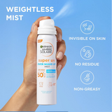 SPF50+ UV Protection Mist | Hydrating Over-Makeup Sunscreen Spray – 75ml