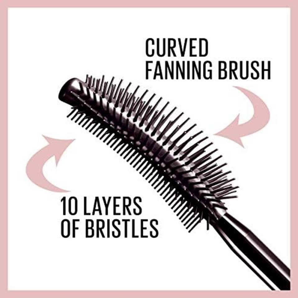 Lash Sensational Volume Mascara – Very Black, Curved Brush, No Clumps, 9.5ml