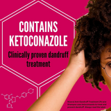 Anti-Dandruff Treatment Shampoo 60ml – Controls Itchy, Flaky Scalp with Ketoconazole