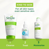 Hydrating Light Moisturiser for All Skin Types, with Pro-Vitamins B5 & E – 125ml