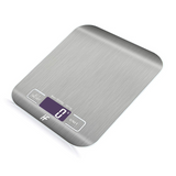 Digital Kitchen Scale – 5kg/1g Stainless Steel Food Scale with LCD Display & Tare Function