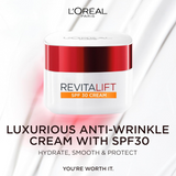 Anti-Wrinkle Hydrating Day Cream SPF 30 for Firming & Moisturising – Retinol, 50ml