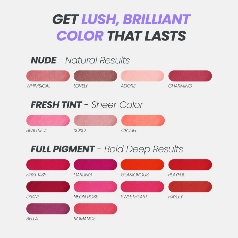 Peel Off Lip Stain Masque | Waterproof, Transfer-Proof Matte Lip Tint – Whimsical