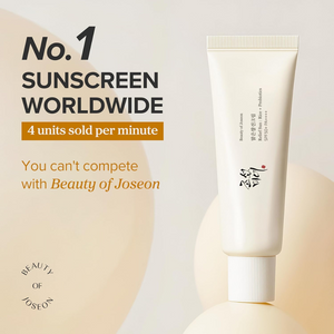 Relief Sun SPF 50+ Rice & Probiotics Sunscreen | Lightweight Hydrating Korean Sun Cream 50ml