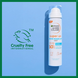 SPF50+ UV Protection Mist | Hydrating Over-Makeup Sunscreen Spray – 75ml