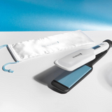 Shine Therapy Wide Hair Straightener – Ceramic Plates with Argan Oil, 9 Heat Settings, S8550