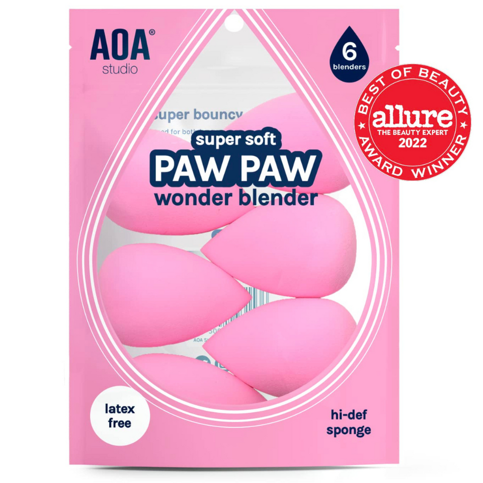 Latex-Free Makeup Sponge Blender – Soft Pink Beauty Tool for Foundation & Concealer
