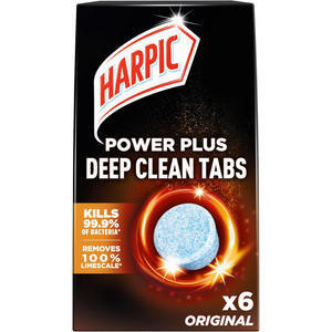 Toilet Cleaning Tablets 6 Pack – Deep Cleaner, Limescale Remover, Original Scent