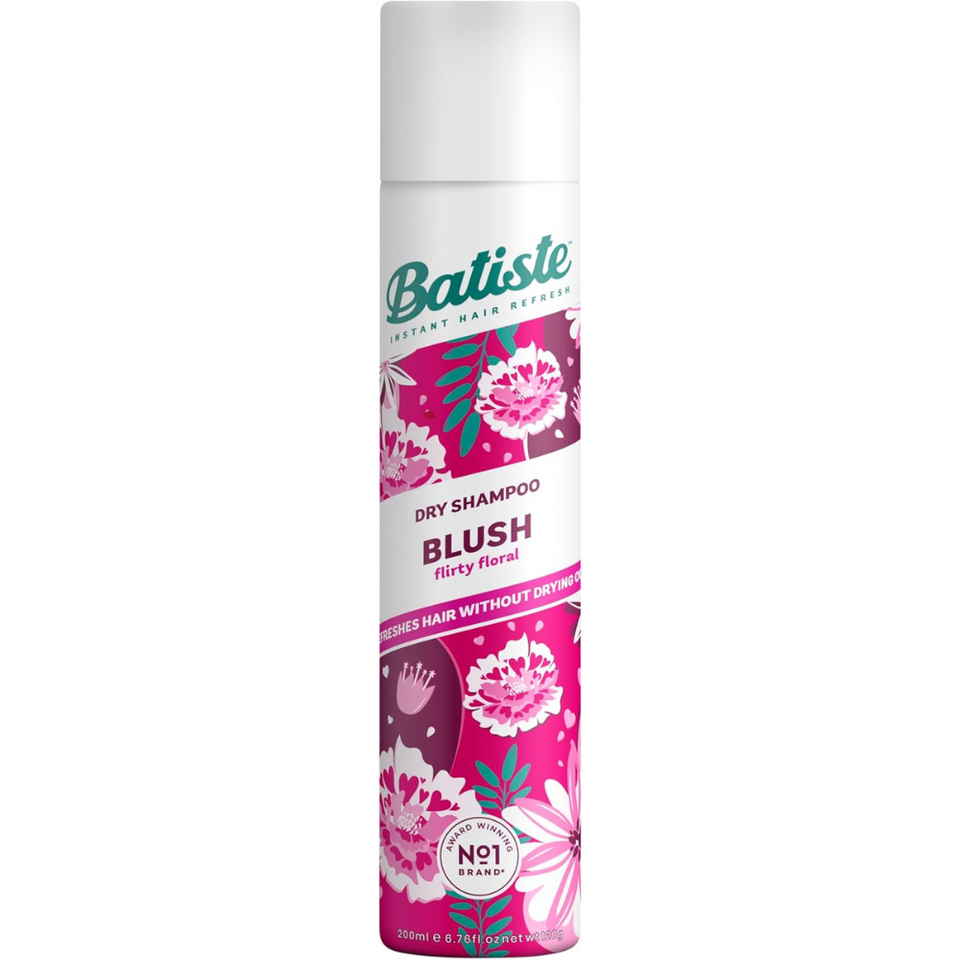 Dry Shampoo Spray Blush Scent 200ml | No Rinse Hair Refresher for Oily Hair & Volume Boost
