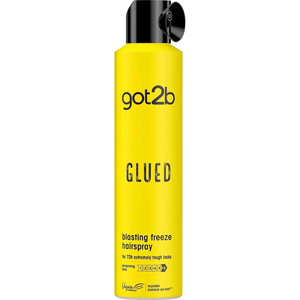 Strong Hold Hairspray Freeze Spray for All Hair Types, 72-Hour Vegan Silicone-Free 300ml