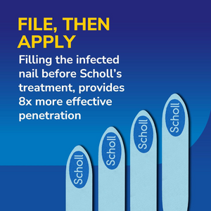 2-in-1 Fungal Nail Treatment Kit 3.8ml | Antifungal Solution with Nail Files, Fast Drying