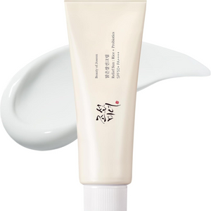 Relief Sun SPF 50+ Rice & Probiotics Sunscreen | Lightweight Hydrating Korean Sun Cream 50ml