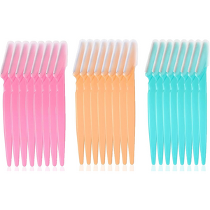Eyebrow Razors & Facial Hair Remover for Women & Men, Dermaplaning Tool – 24PCS