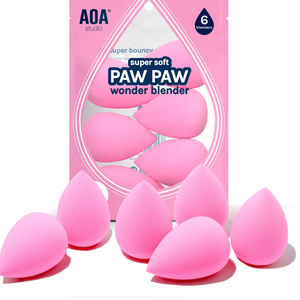 Latex-Free Makeup Sponge Blender – Soft Pink Beauty Tool for Foundation & Concealer