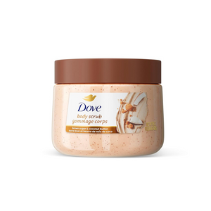 Brown Sugar & Coconut Butter Body Scrub – Exfoliates & Nourishes for Radiant Skin, 15 oz