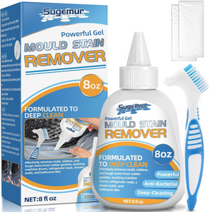Mould Remover Gel, 8 fl oz | Deep Cleaning for Tiles, Seals, Grout, Bathroom & Kitchen