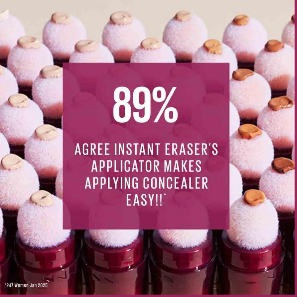 Instant Anti Age Eraser Concealer – 01 Light, Dark Circles & Blemishes, Semi-Matte Finish