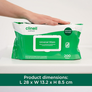 Universal Cleaning & Disinfectant Surface Wipes, 200 Count, Multi-Purpose, Kills 99.99% Germs