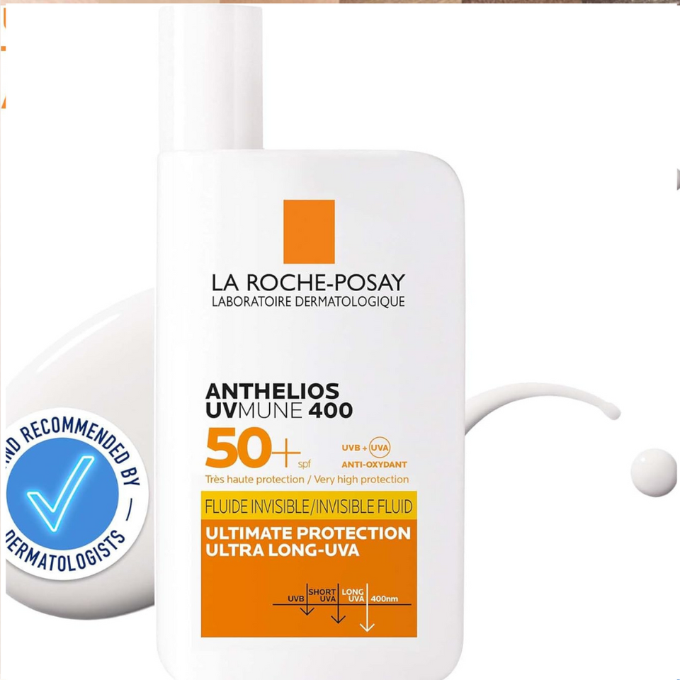 Invisible Face Sunscreen SPF50+ | Ultra-Light Fluid for Sensitive Skin – 50ml