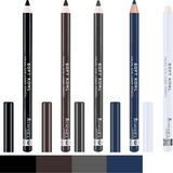 Smudge-Proof Eyeliner Pencil Jet Black, Soft Kohl Blendable Formula, Long Lasting 1.2g