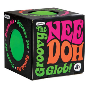 Classic NeeDoh Groovy Glob – Retro Squishy Stress Ball Fidget Toy for Kids & Adults