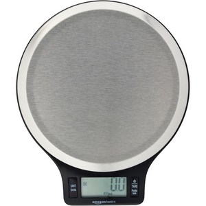 Digital Kitchen Scale 11lb with LCD Display | Stainless Steel Food Scale with Tare Function