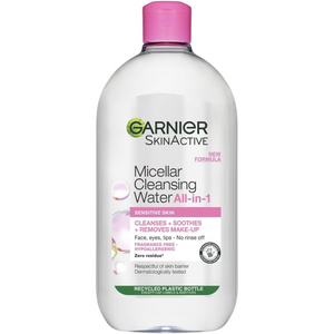 Micellar Cleansing Water 700ml – Makeup Remover & Face Cleanser for Sensitive Skin, Vegan