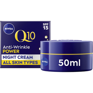Q10 Anti-Wrinkle Firming Night Cream with Hyaluronic Acid & Vitamin C – 50ml