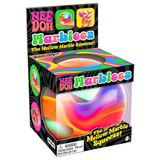 Marbleez Fidget Ball Toy – Colorful Squishy Stress Relief Ball with Glass Effect (1 Random Style)